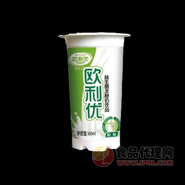 欧利优益生菌发酵奶饮品原味160ml