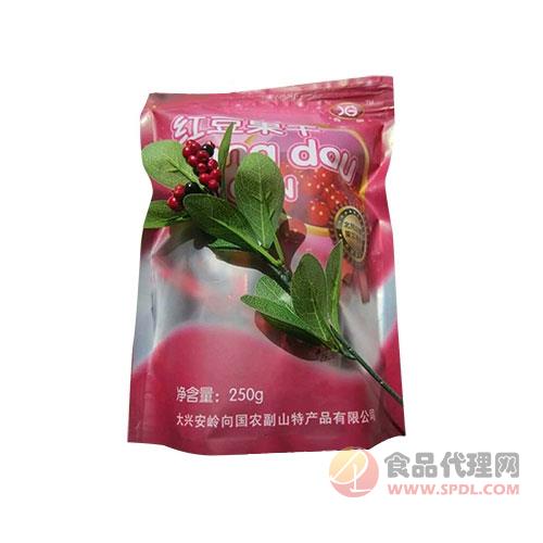 向国红豆果干250g