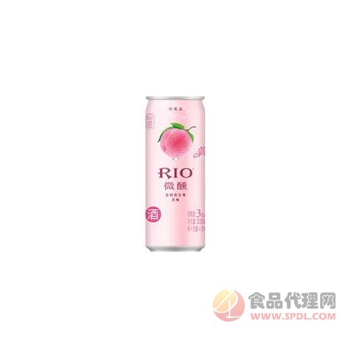 rio微醺鸡尾酒水蜜桃味330ml