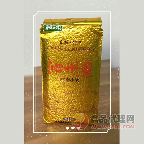 春秋田野沁州黄生态小米500g