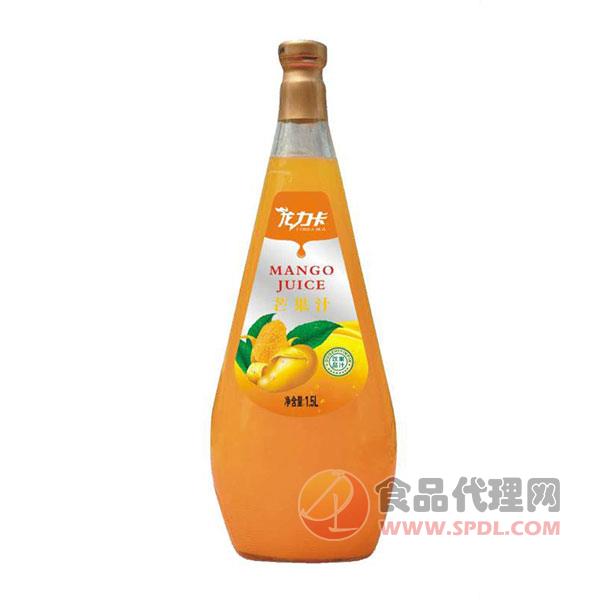 龙力卡芒果汁1.5L