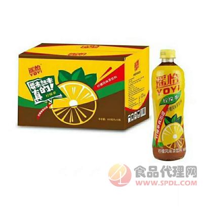 遥怡柠檬茶550ml×15瓶（箱）