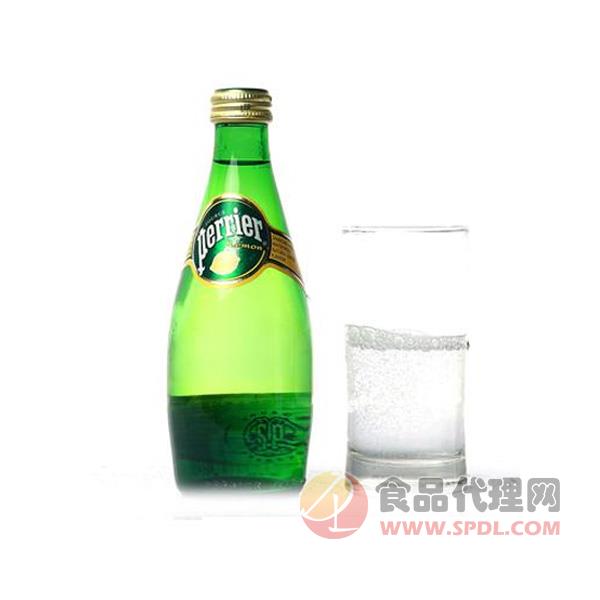 荣锦天然有气矿泉水柠檬味330ml