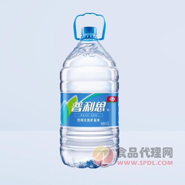 普利思饮用天然矿泉水4.5L