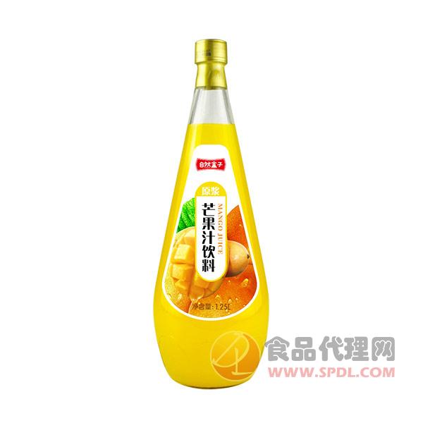 自然盒子芒果汁饮料1.25L