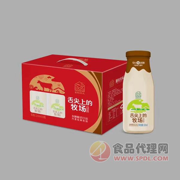 华奇顿舌尖上的牧场发酵酸奶饮品箱装