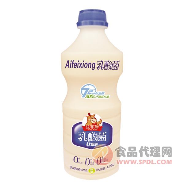 艾菲熊乳酸菌饮品1.25L