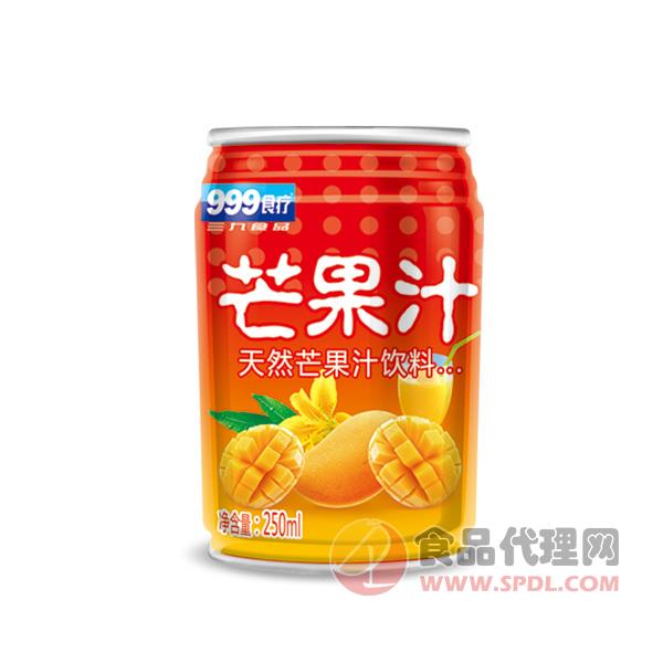 999食疗芒果汁饮料250ml