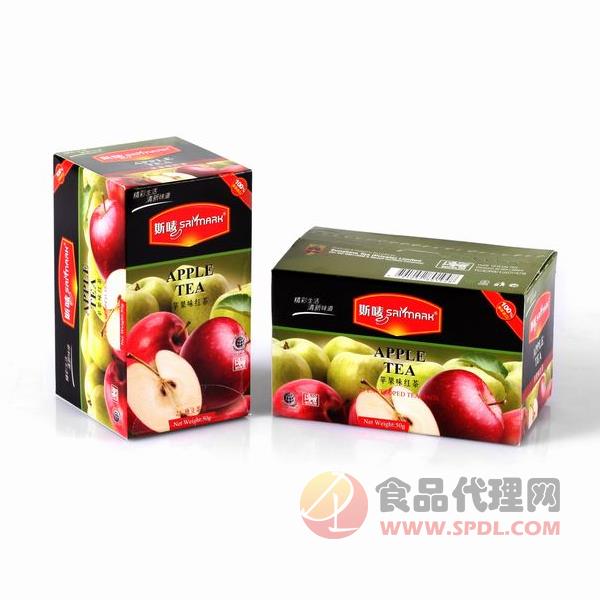 斯唛红茶苹果味盒装