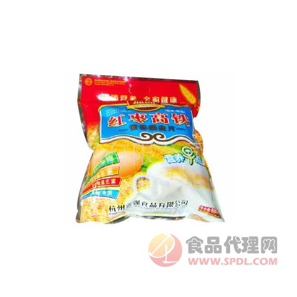 盈盈红枣高铁营养燕麦片600g