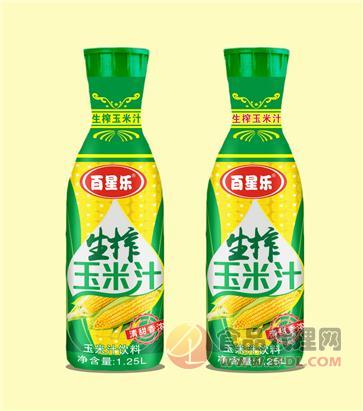 百星乐生榨玉米汁饮料1.25L