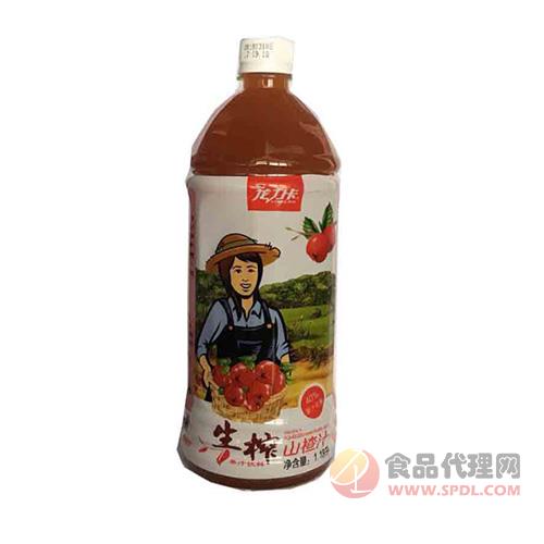 亚亨食品龙利卡生榨山楂汁1.5L