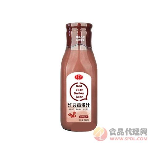 宇源堂红豆薏米汁饮料910ml