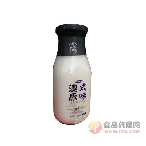 银源泉澳式原味发酵酸奶瓶装