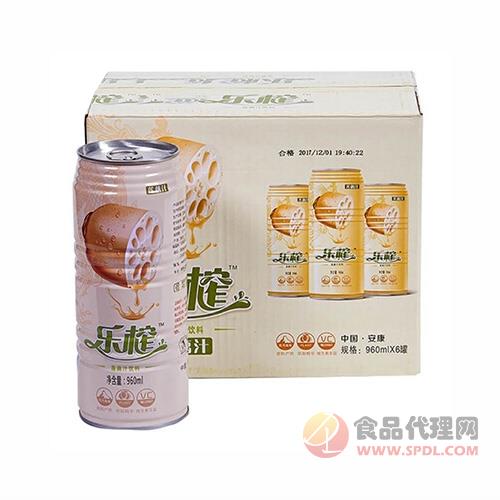 乐榨莲藕汁960mlx6罐
