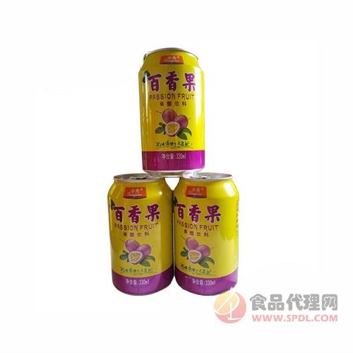 丰秀百香果果醋饮料330ml