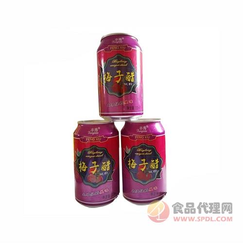 丰秀梅子醋饮料330ml