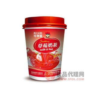 可利客台湾奶茶草莓味68g