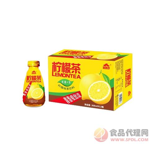 金客多柠檬茶368mlX12瓶