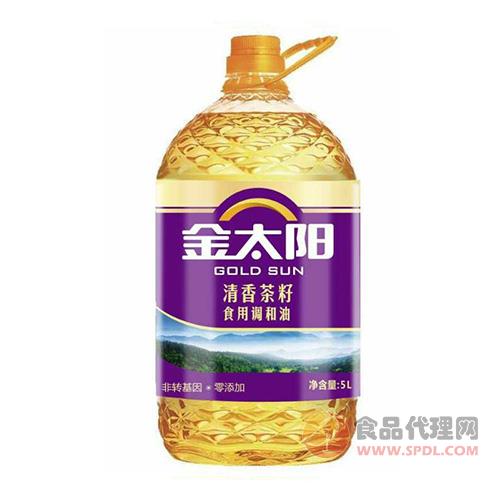 金太阳清香茶籽食用调和油5L