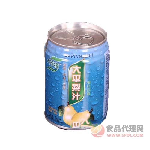 大平缘大平梨汁果味饮料245ml