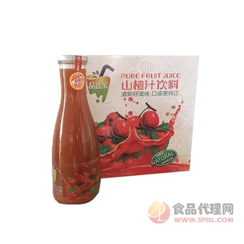 品蔬乐山楂汁饮料1Lx6瓶