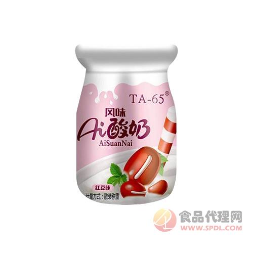 TA-65风味酸奶红豆味瓶装