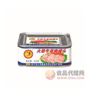 三丰火腿午餐肉罐头340g