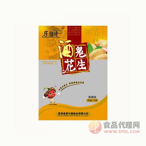 乐仙味酒鬼花生麻辣味120g