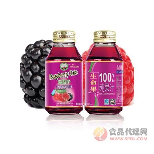 美日康树莓果汁280ml