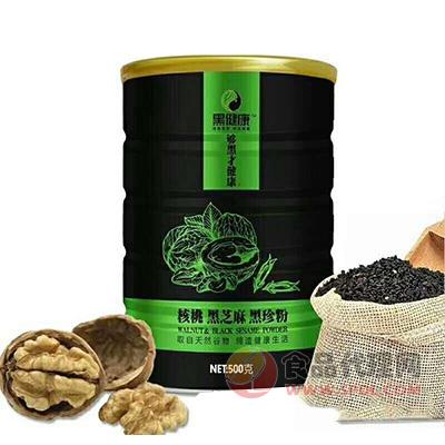 黑健康代餐粉核桃黑芝麻黑珍粉500g