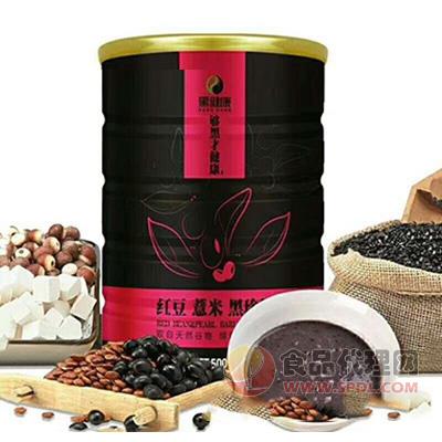 黑健康代餐粉红豆薏米黑珍粉500g