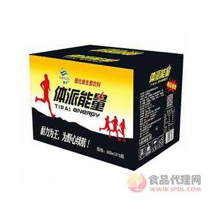 三個(gè)力體派能量強(qiáng)化維生素飲料600mlx15瓶