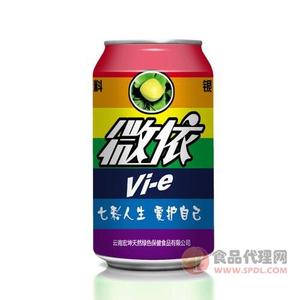 微依白果饮料易拉罐310ml