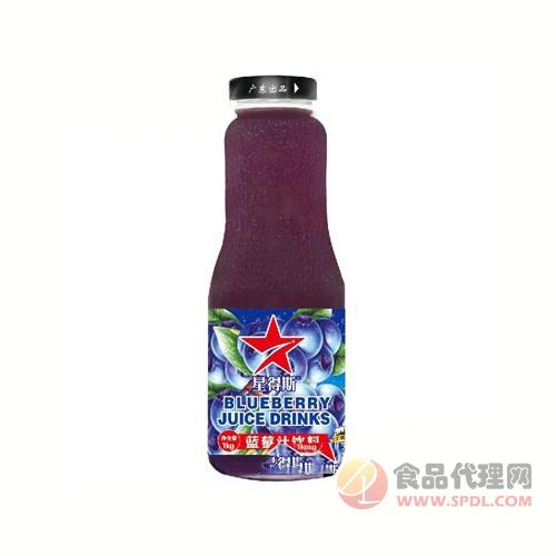 星得斯蓝莓汁饮料瓶装