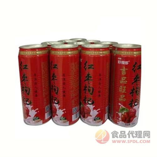 好提多红枣枸杞饮品500ml