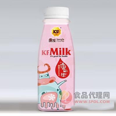 康小牛酵素风味乳饮品草莓味360ml