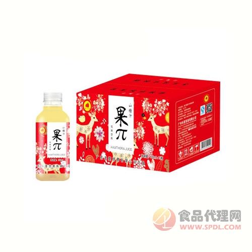 乐荃果π山楂汁风味饮料500mlX15瓶