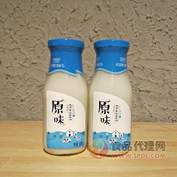 味畅舒纯发酵酸奶原味饮品300ml