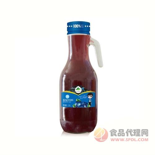 巨风岛蓝莓汁饮料1.5L