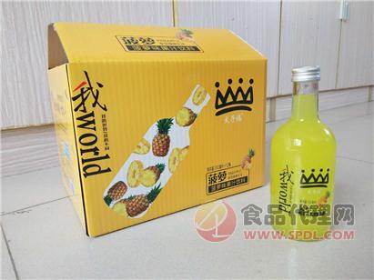 太子福菠萝味果汁饮料330mlx12瓶
