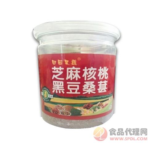 田园果蔬芝麻核桃黑豆桑葚粉500g