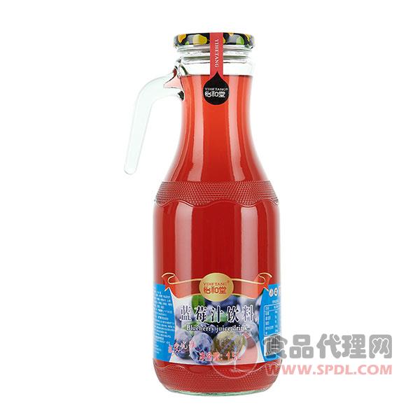 怡和堂蓝莓汁饮料1.5L
