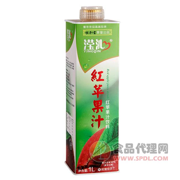 滢沁红苹果汁1L