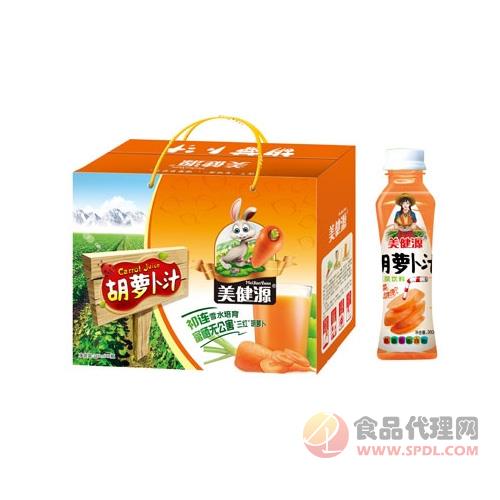 美健源胡萝卜汁蔬菜饮料360mlx8瓶