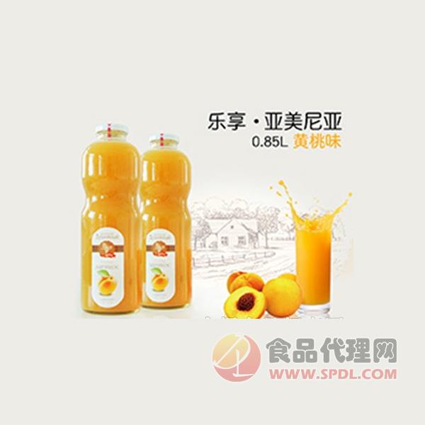 亚美尼亚果汁黄桃味瓶装