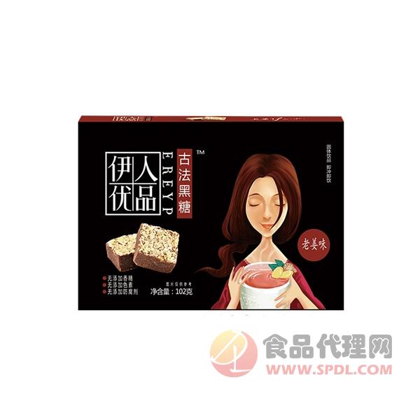 伊人优品老姜黑糖102g