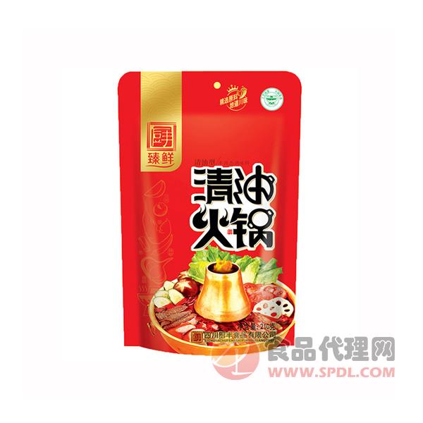 厨丰清油火锅调味料210g