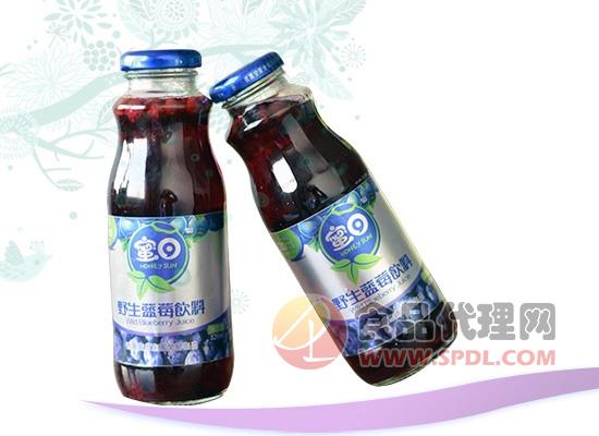 蜜日野生蓝莓饮料瓶装