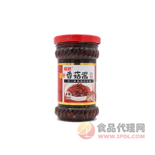 蒙毅夹馍香菇酱香辣味210g